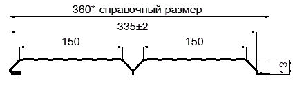 Фото: Сайдинг Lбрус-XL-В-14х335 NormanMP (ПЭ-01-1014-0.5) в Истре