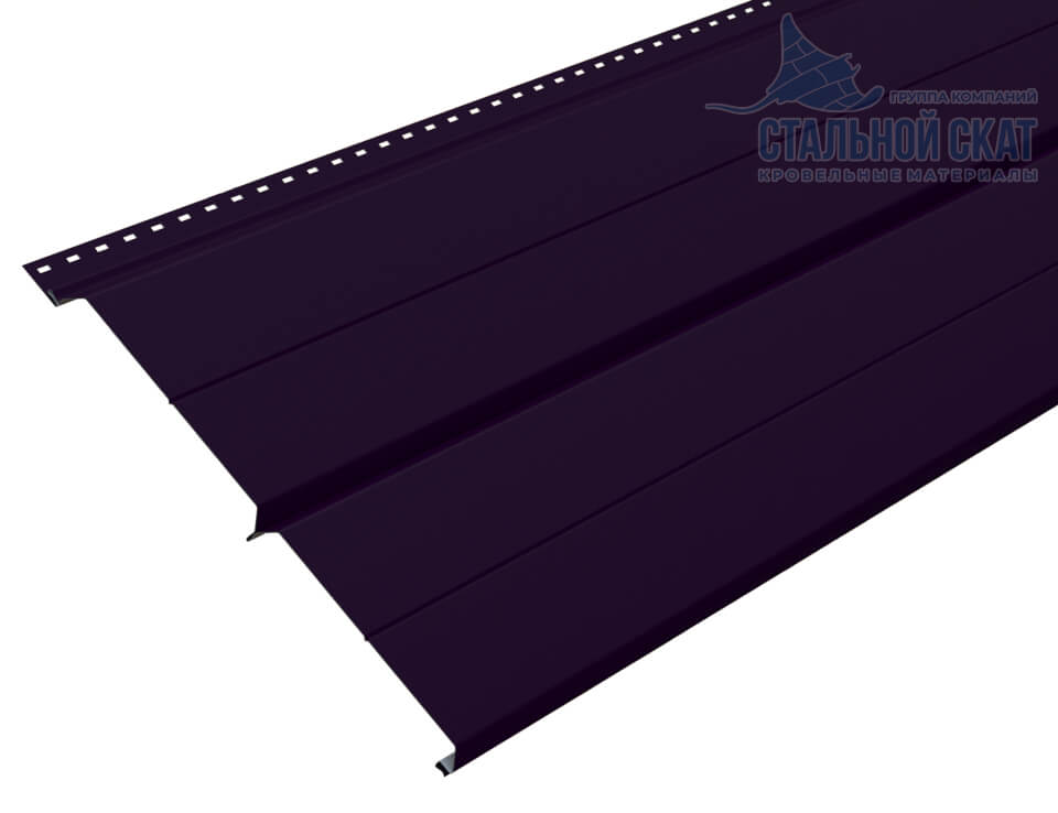 Сайдинг Lбрус-XL-Н-14х335 (VALORI-20-Violet-0.5) в Истре