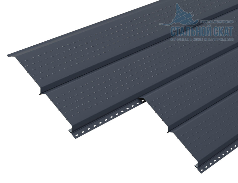 Софит Lбрус-15х240 (ПЭ-01-7016-0.4±0.08мм) в Истре