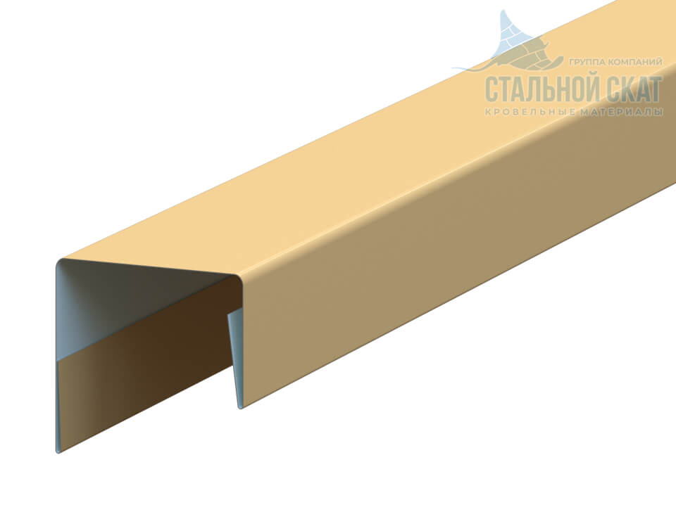 Планка П-образная 23х22х2000 NormanMP (ПЭ-01-1015-0.5) в Истре