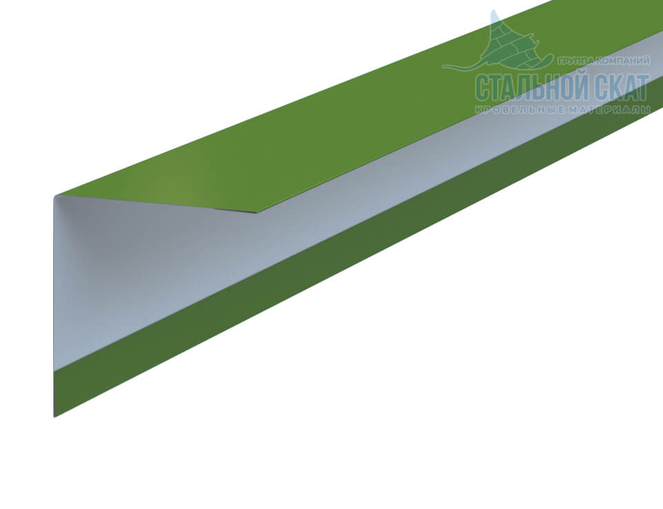 Планка угла наружного 50х50х3000 NormanMP (ПЭ-01-6018-0.5) в Истре