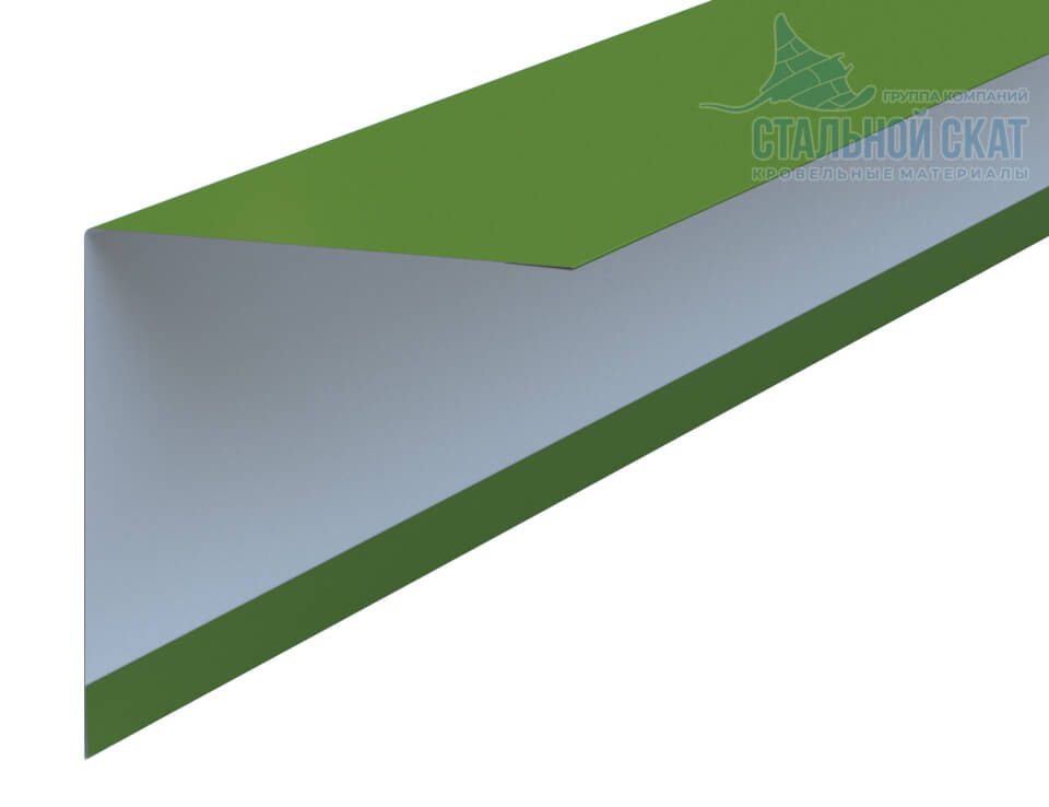 Планка угла наружного 75х75х3000 NormanMP (ПЭ-01-6018-0.5) в Истре