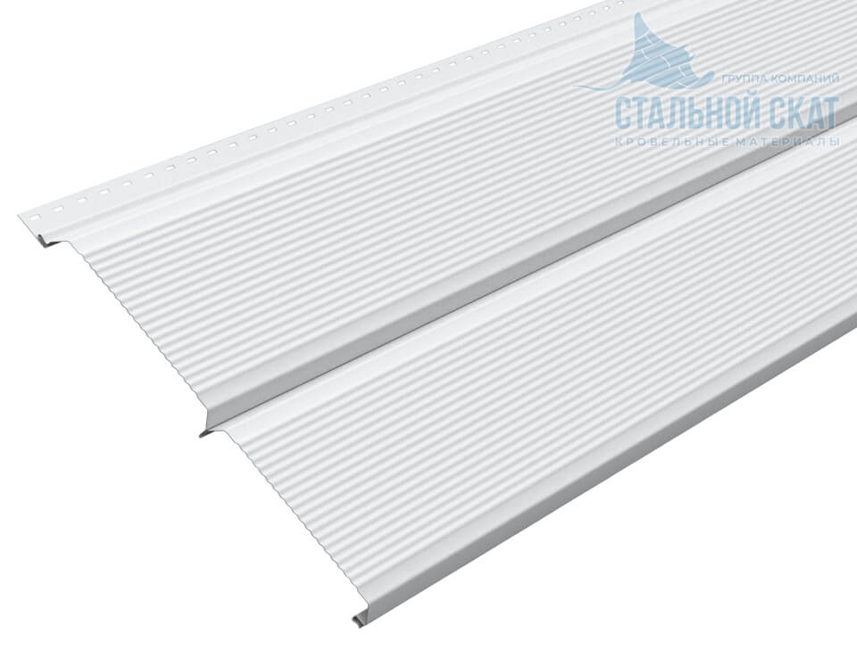 Сайдинг Lбрус-XL-В-14х335 NormanMP (ПЭ-01-9003-0.5)