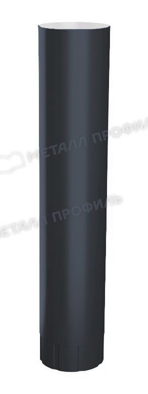 Труба водосточная D150х3000 (ПЭ-01-7024-0.5)