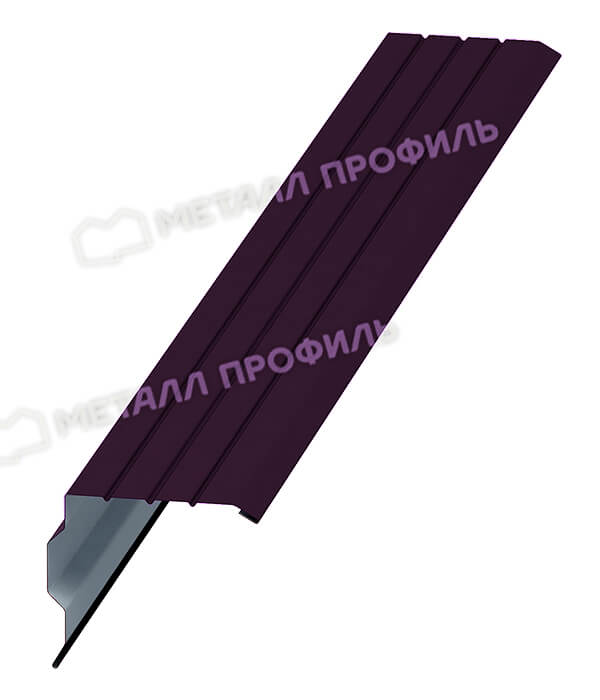 Планка торцевая 90х115х2000 (VALORI-20-Фиолетовое вино-0.5)