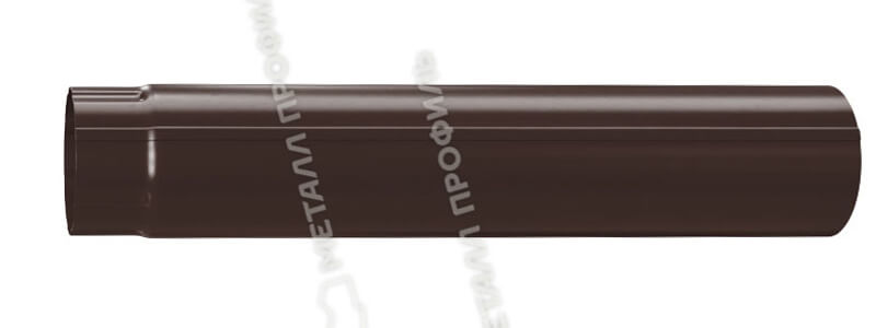 Труба водосточная Foramina PUR D100х2000 (PUR_Д-01-8017\8017-0.5)